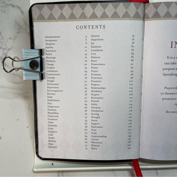 Set: Book: Prayers & Promises for Men Christian and Lanyard - Stay humble, Pray - Picture 5 of 6